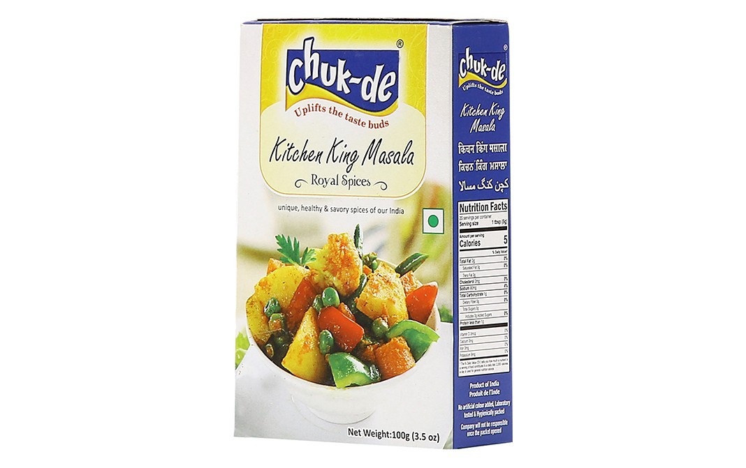 Chuk-de Kitchen King Masala    Box  100 grams